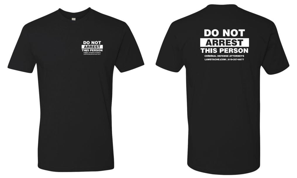 T-shirt, black